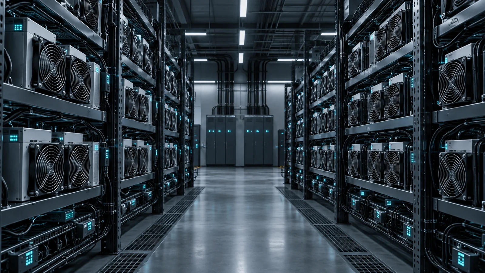 Mining facility illustration